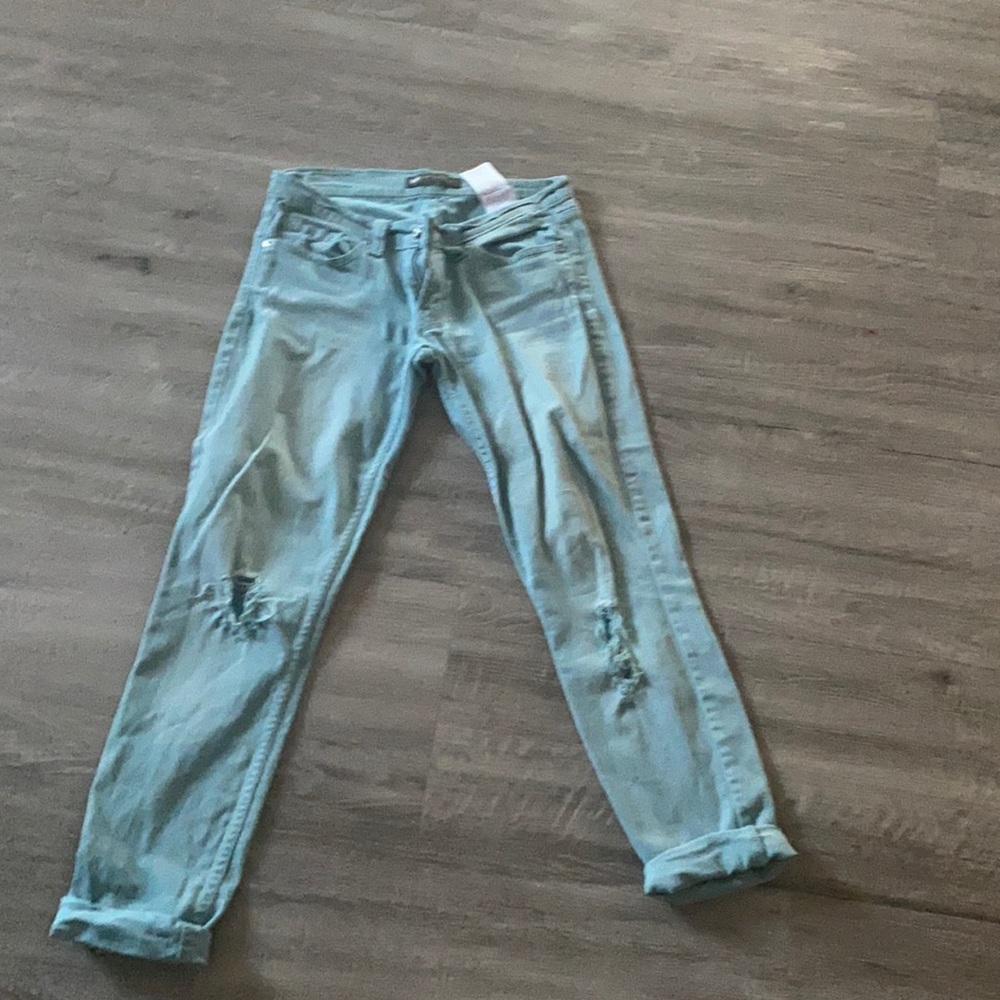 Light blue pants